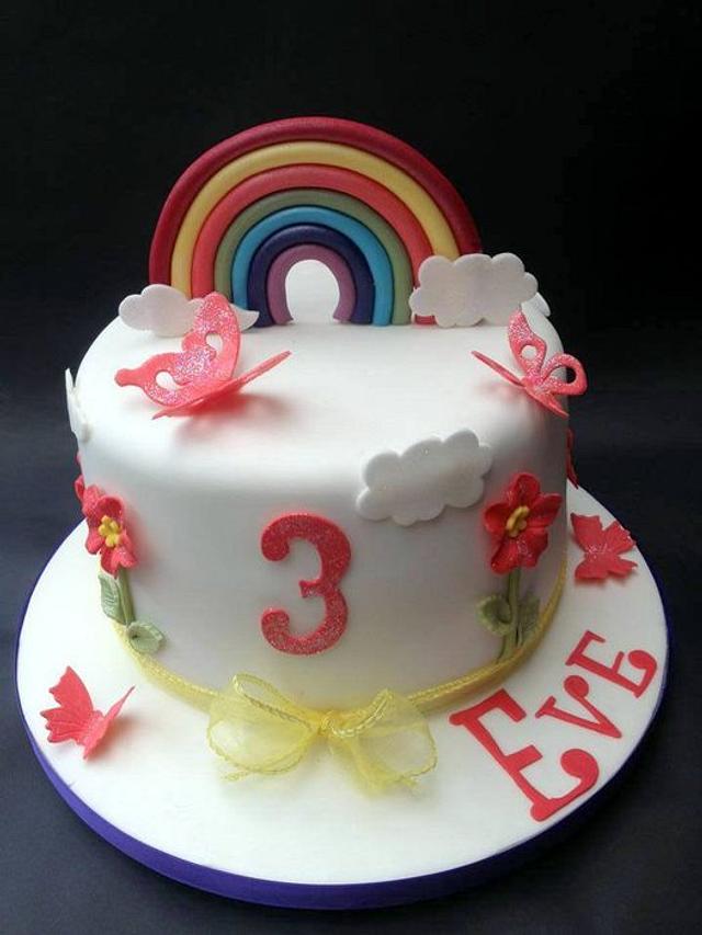 Rainbow Cake Decorated Cake By Chocomoo CakesDecor Ia4dl6prnnwf3jysrobg