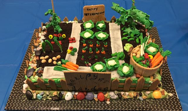Add some veggies to your cake with cake decorations vegetables for a  healthy twist