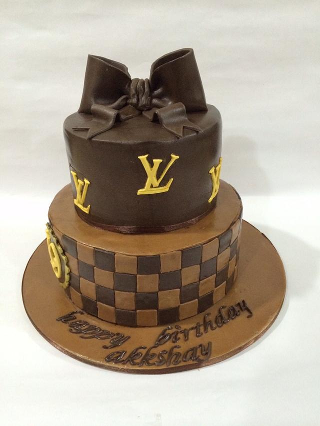 The Louis Vuitton Cake! - Cake by Signature Cake By - CakesDecor