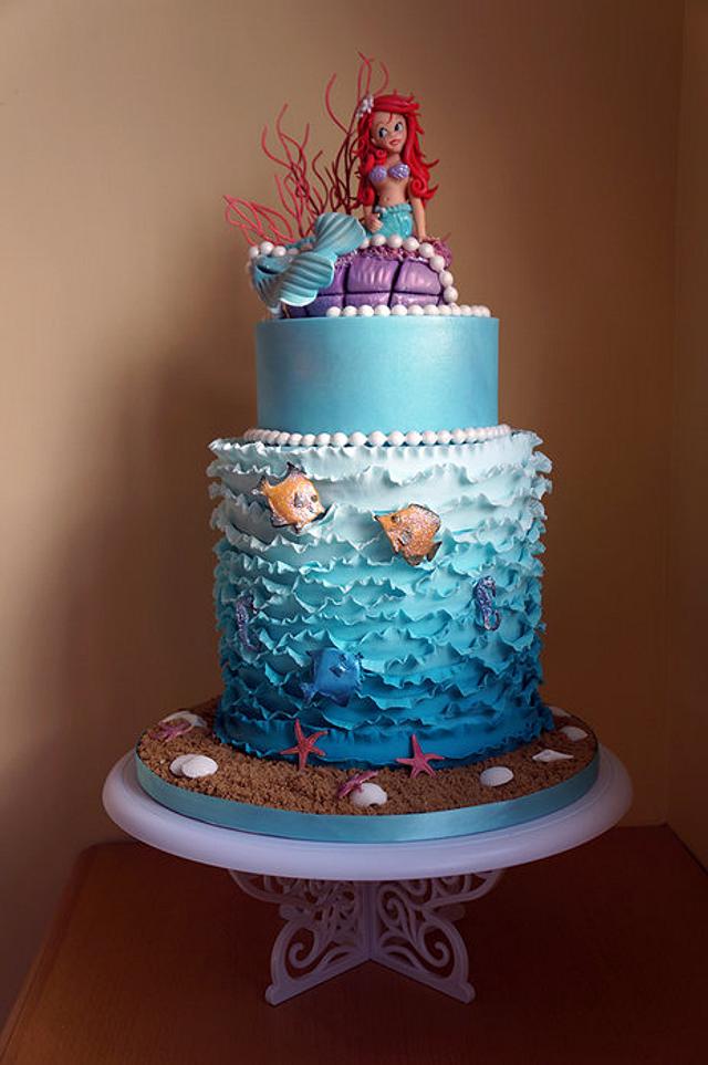 Mermaid cake : r/cakedecorating
