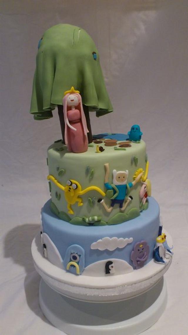 Adventure Time birthday cake
