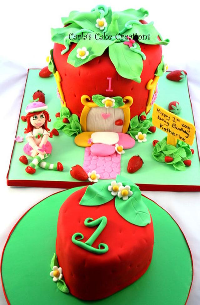 Strawberry Shortcake Land - Cake by Carla - CakesDecor