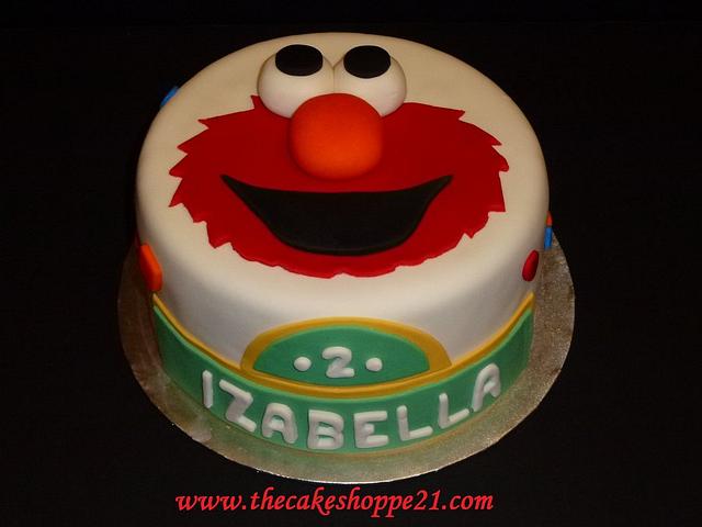 elmo cake - Decorated Cake by THE CAKE SHOPPE - CakesDecor