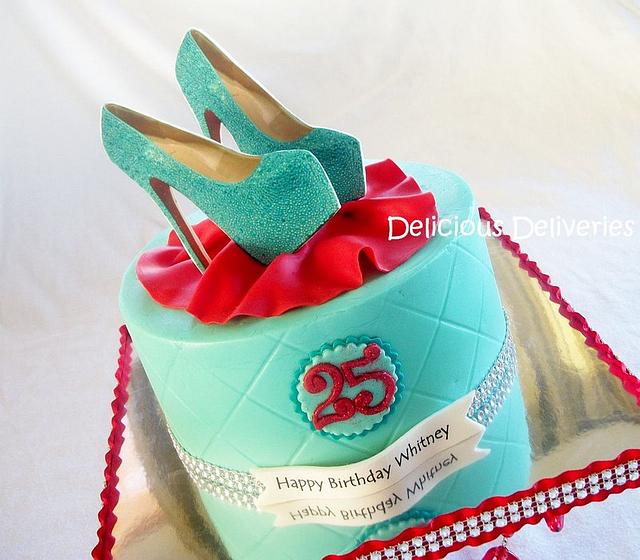 Shoe Diva Cake Cake by DeliciousDeliveries CakesDecor