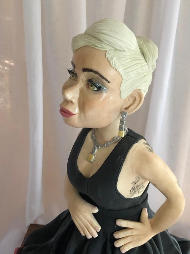 Lady Gaga - Cake by Cakeland by Anita Venczel - CakesDecor