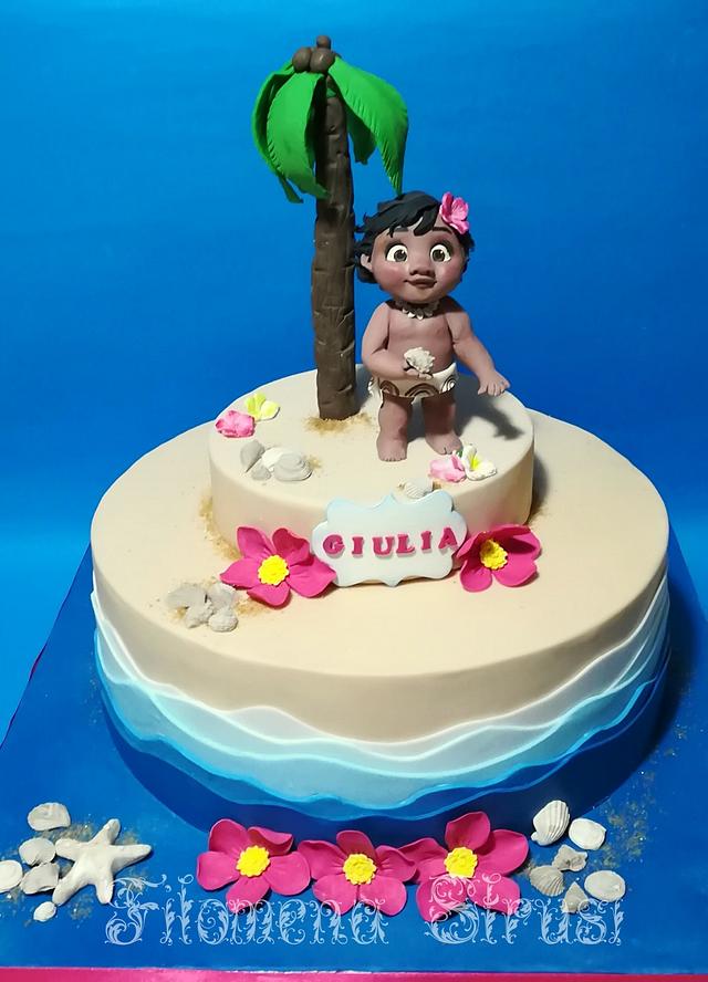 Oceania Disney cake - Cake by Filomena - CakesDecor