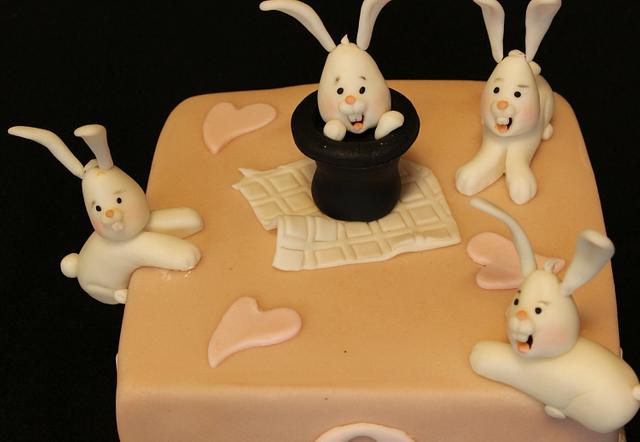 Small rabbits - Cake by Anka - CakesDecor