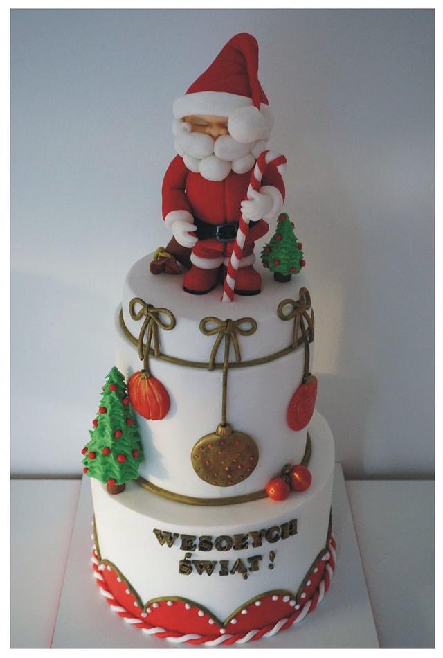 Santa - Decorated Cake by KoKo - CakesDecor