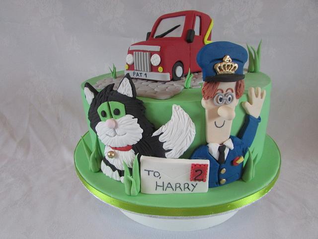 postman pat - Decorated Cake by jen lofthouse - CakesDecor