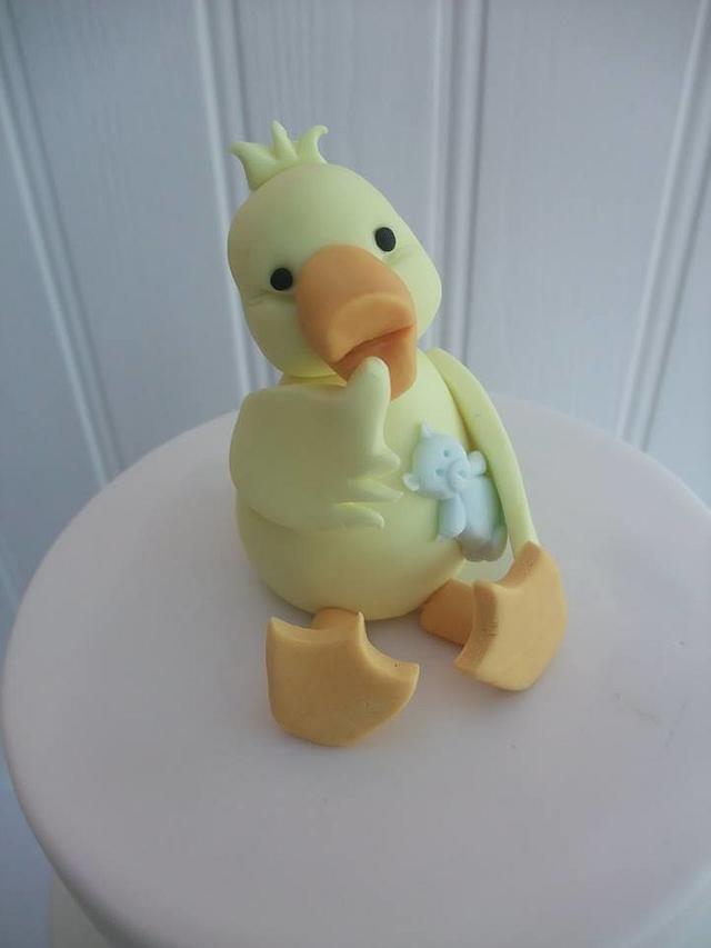 Cute Christening Cake - Cake by The Stables Pantry - CakesDecor