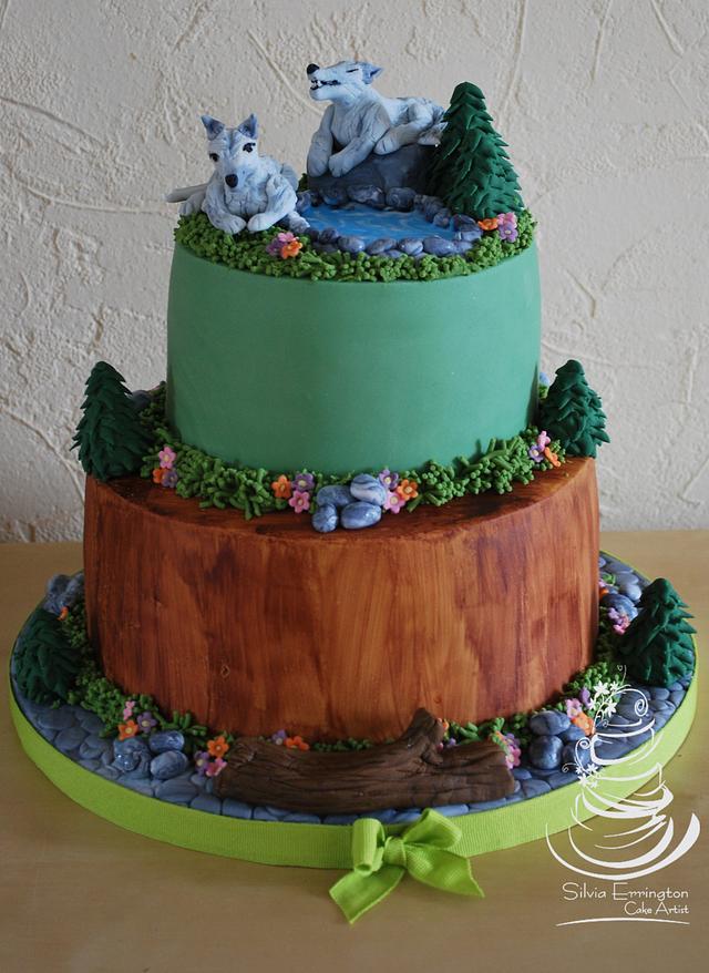 Wolves - cake by cakesbysilvia1 - CakesDecor