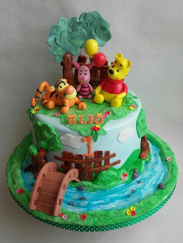 Winnie the Pooh cake - Decorated Cake by Ania - Sweet - CakesDecor