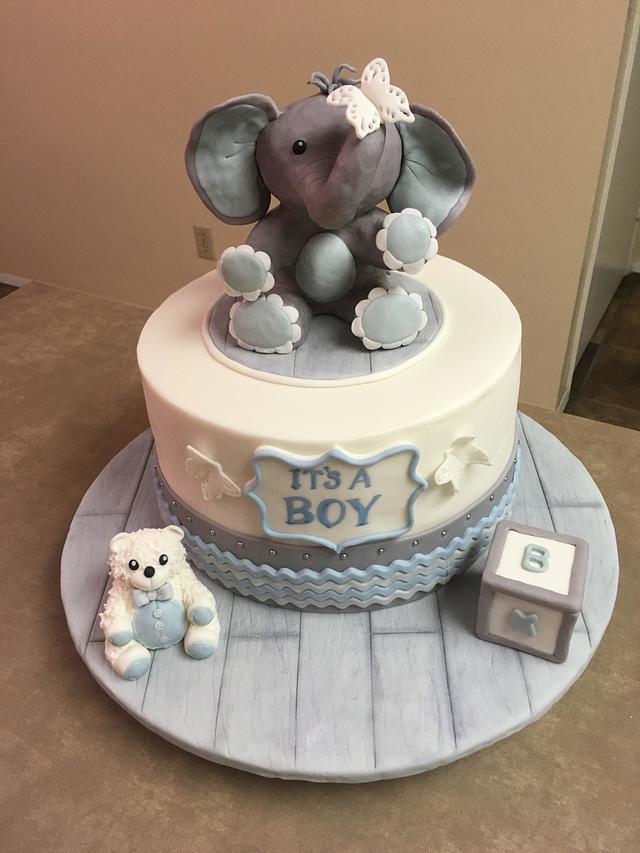 Baby Shower cake - Decorated Cake by Sweet Art Cakes - CakesDecor