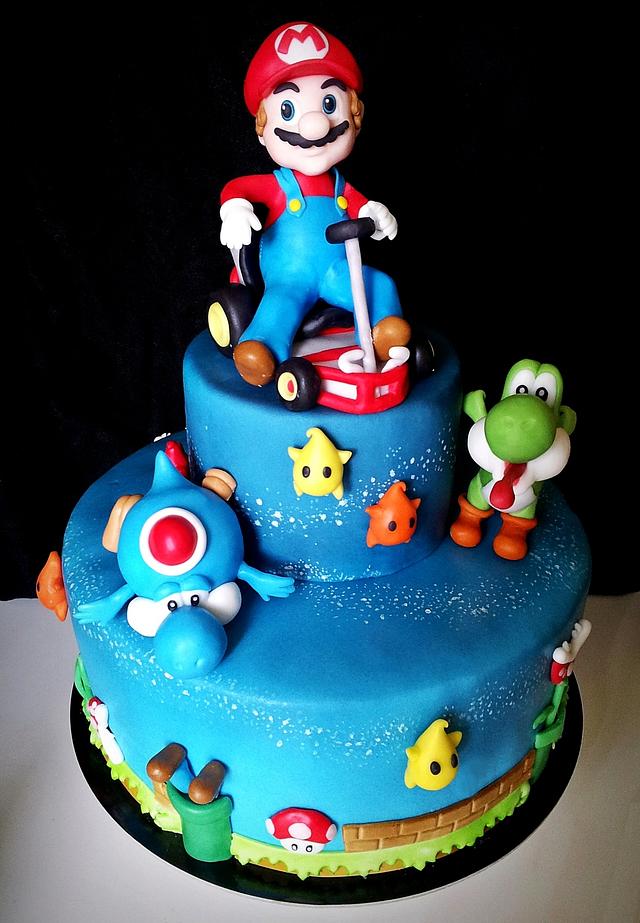 Super Mario - Decorated Cake by giada - CakesDecor