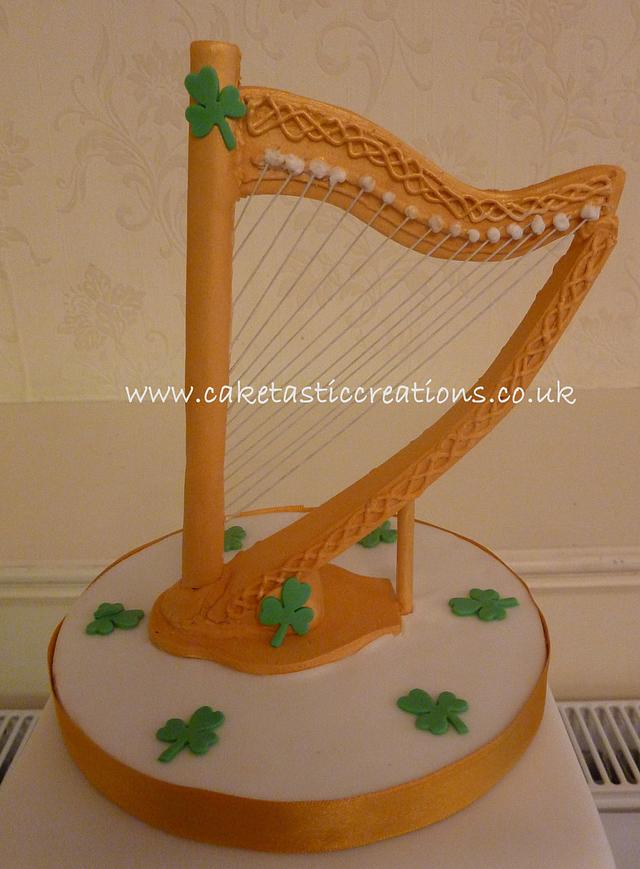Irish Themed Birthday Cake Cake by Caketastic Creations CakesDecor