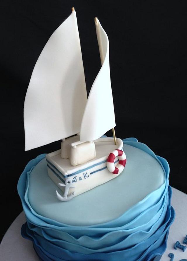 how to make a sailboat cake