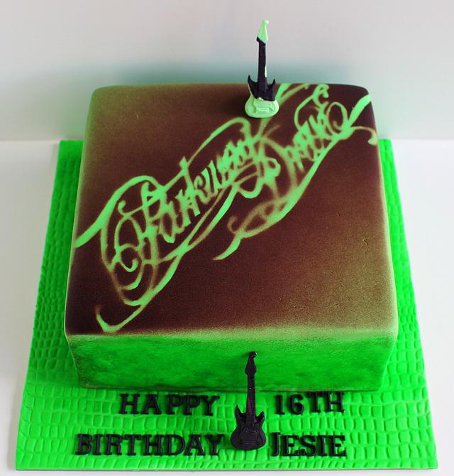 Parkway Drive 16th Birthday Cake