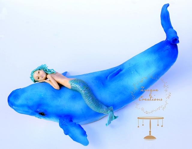 Under The Sea Sugar Art Collaboration - Mermaid & Whale