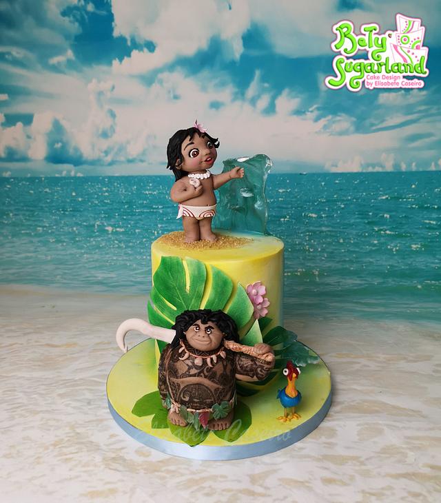 Moana Cake - Decorated Cake by Bety'Sugarland by - CakesDecor