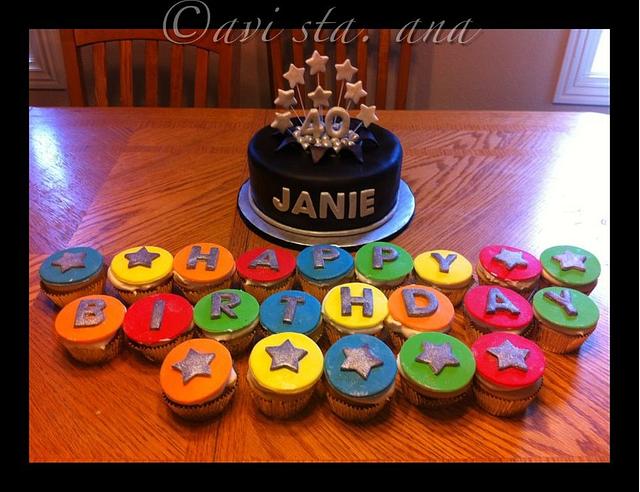 40th Birthday Cake - Cake by ALotofSugar - CakesDecor