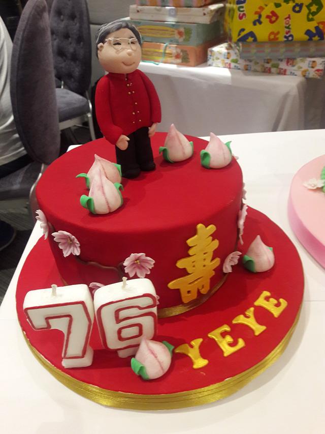 Longevity cake Decorated Cake by Rachelsweet CakesDecor