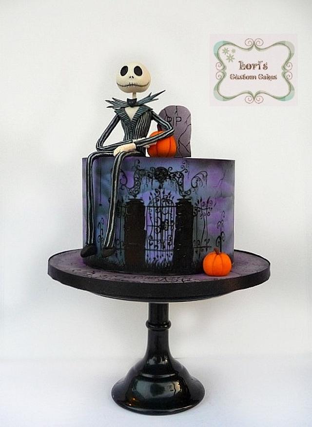 Mr. Jack Skellington - Decorated Cake by Lori Mahoney - CakesDecor