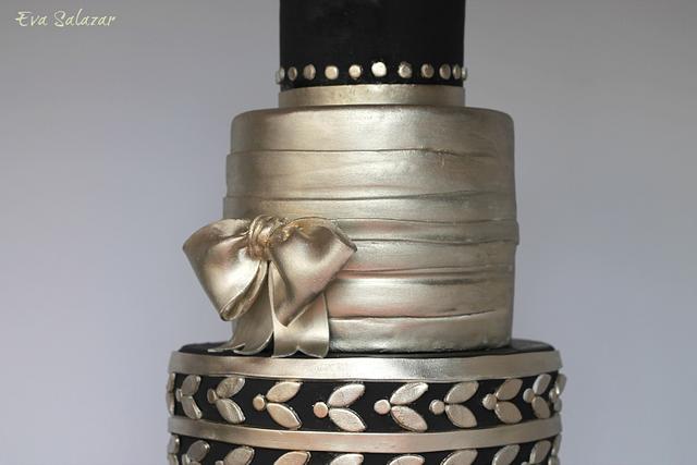 Platinum Wedding Cake