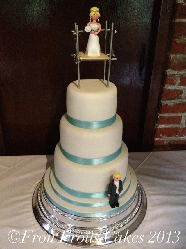 Scaffolding Wedding Cake - Cake by Frou Frous Cakes - CakesDecor