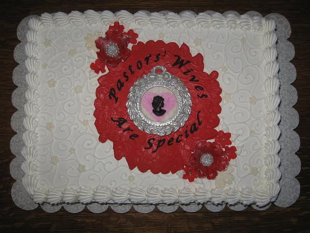 Pastors' Wives Appreciation Cake - Cake by all4show - CakesDecor