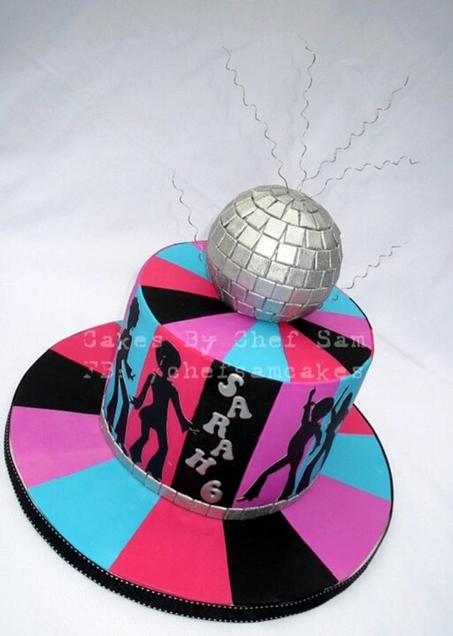 Disco Fever! - Decorated Cake By Chefsam - Cakesdecor