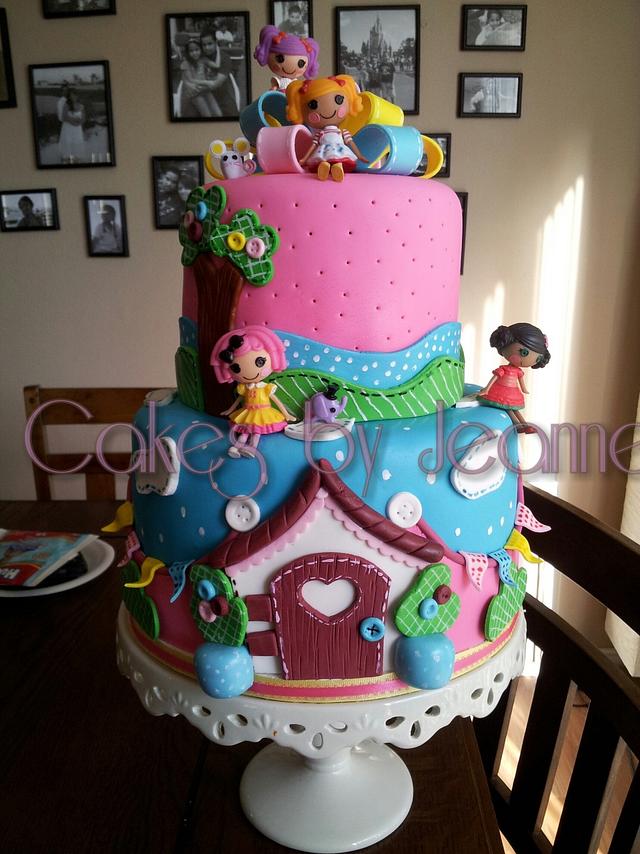 Lalaloopsy Birthday Cake - Decorated Cake by Jeanette - CakesDecor