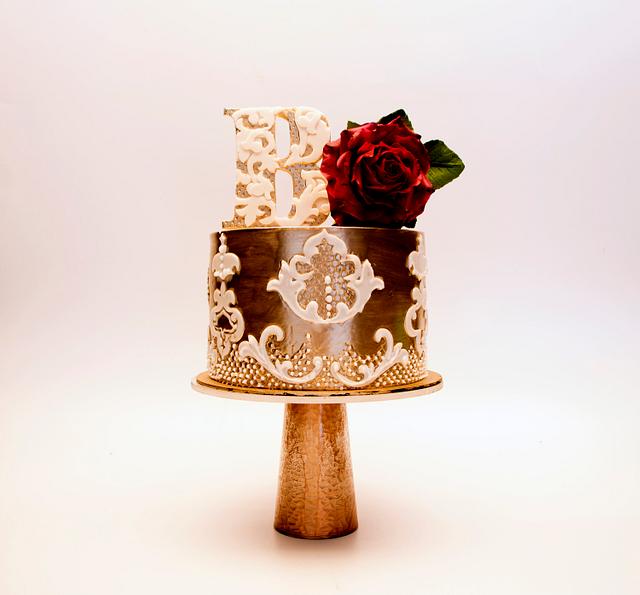 B - Decorated Cake By Le RoRo Cakes - CakesDecor