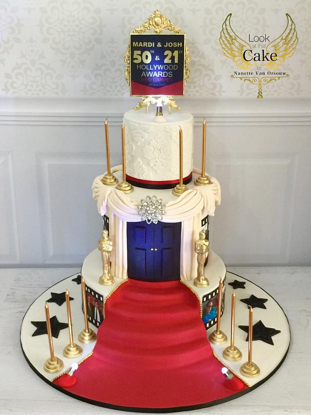 Oscars Red Carpet - Decorated Cake by Look at that Cake - CakesDecor