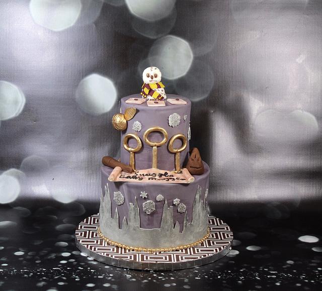 ADC Cakes - Harry Potter baby shower cake - I've never
