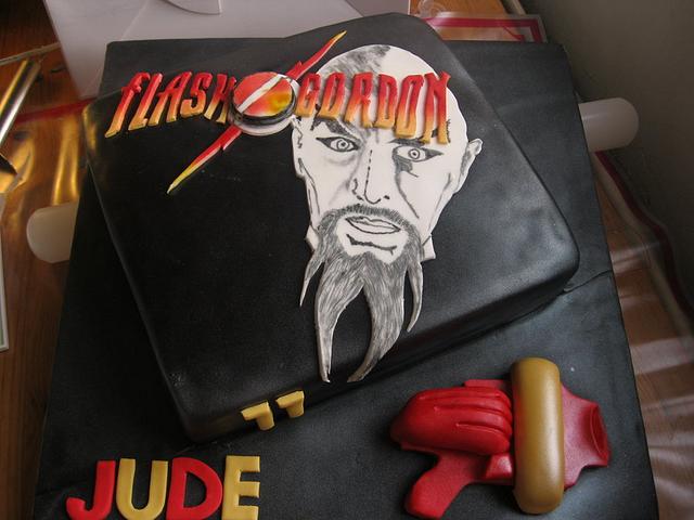 Flash Gordon Cake By Jen Lofthouse Cakesdecor