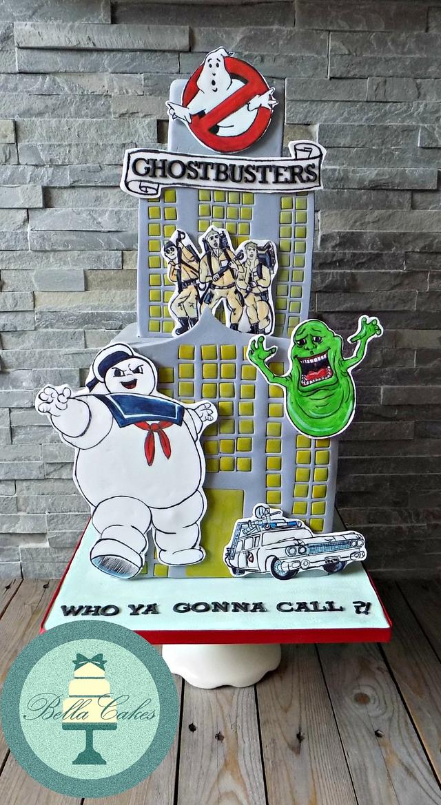 Ghostbusters - Decorated Cake by Bella Cakes - CakesDecor