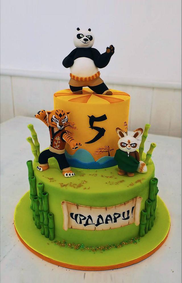 Kung Fu Panda Decorated Cake By Archicaketure Cakesdecor