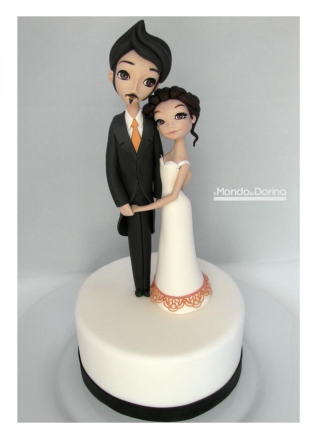 Wedding Cake - Decorated Cake by IlMondodiDorina - CakesDecor