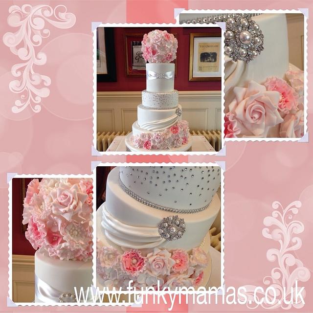 Showstopper Wedding Cake - Cake by Funky Mamas - CakesDecor