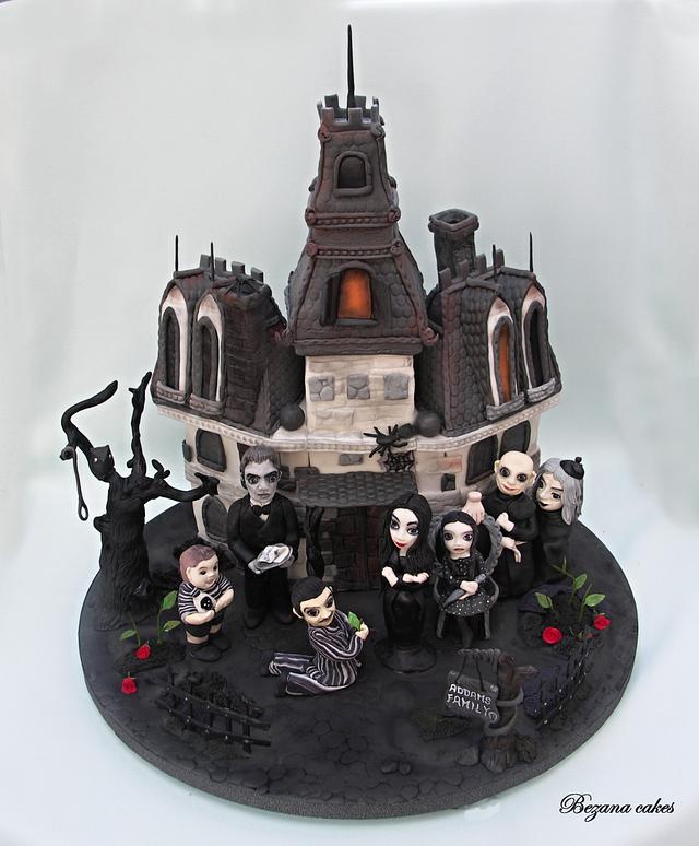 Addams family 2 - Decorated Cake by Zuzana Bezakova - CakesDecor