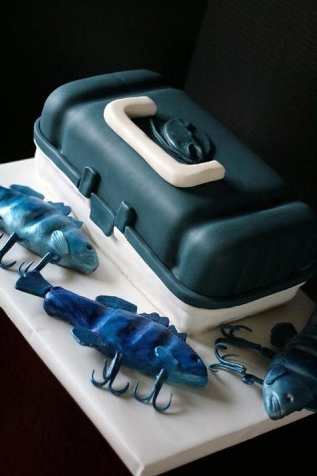 Tackle box cake - Decorated Cake by Sweet Life of Cakes - CakesDecor