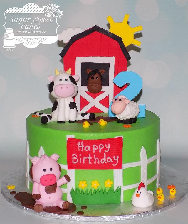 On The Farm - Decorated Cake By Sugar Sweet Cakes - Cakesdecor