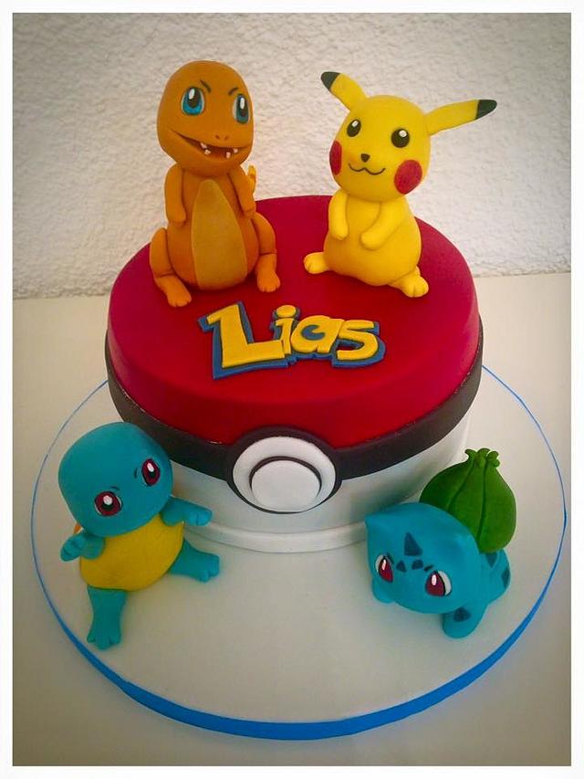 Pokemon Birthday Cake Cake By Simone Barton Cakesdecor