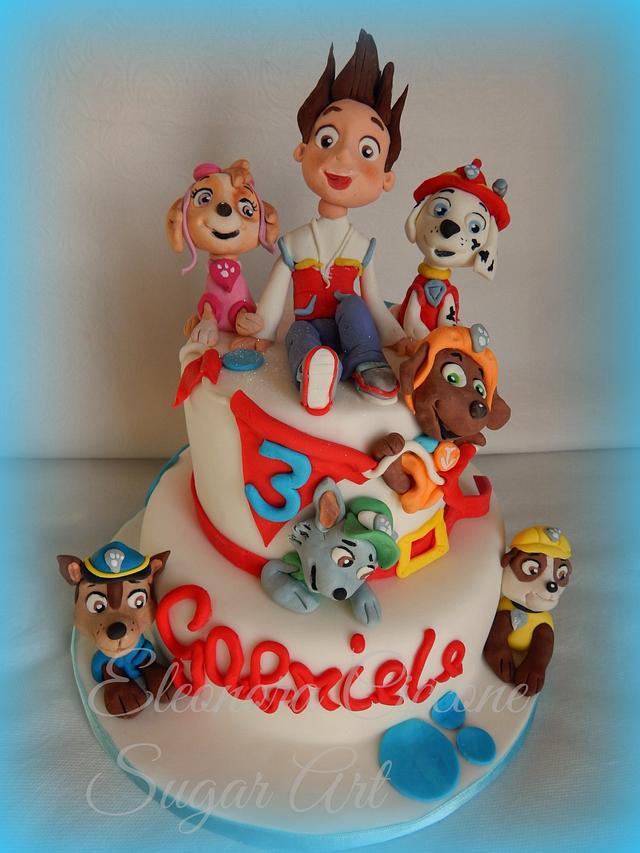 Paw Patrol cake - Decorated Cake by Eleonora Ciccone - CakesDecor