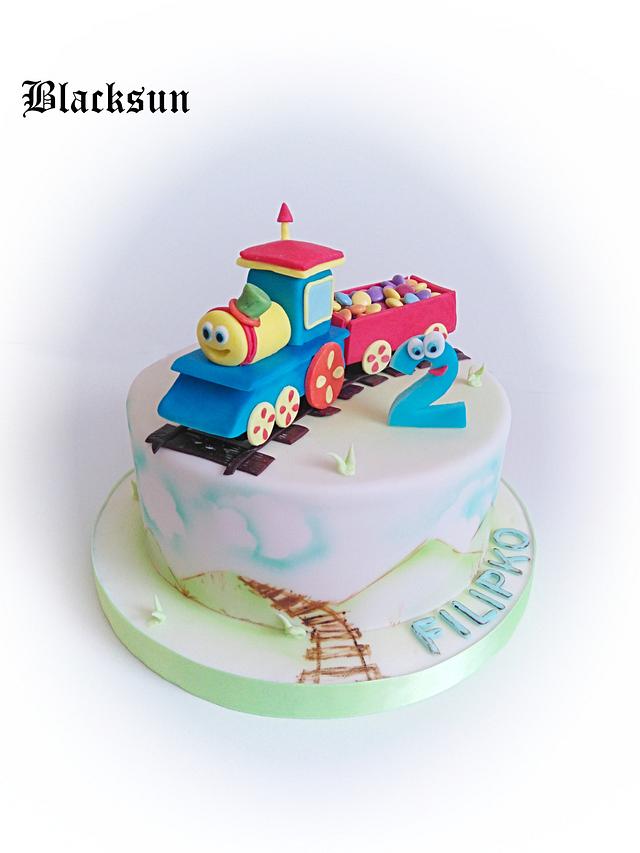 Fondant Train Cake Topper Number Train Cake Choo Choo Train España |  