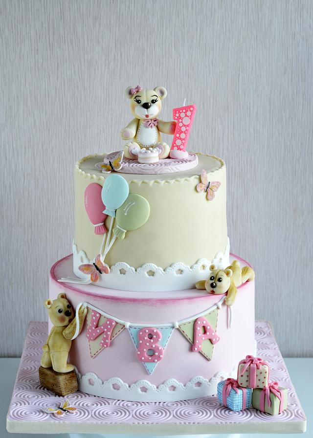 Teddy Bears Cake - Decorated Cake by Albena Nacheva - CakesDecor