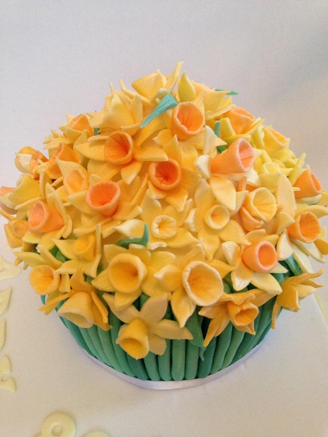 Daffodil cake