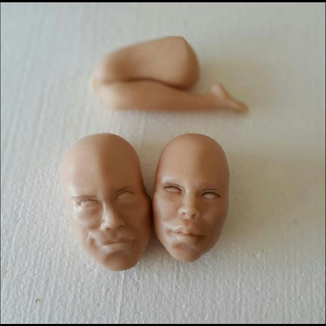 Sugarpaste Modelling Decorated Cake by aslibult CakesDecor