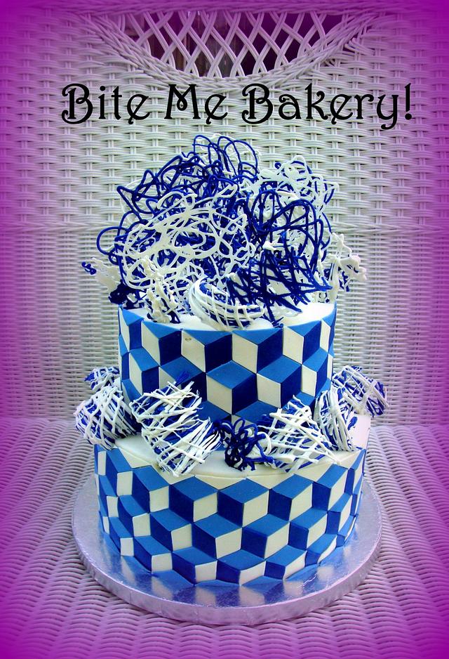 Illusion Cake Decorated Cake By Ninja Nana Cakesdecor