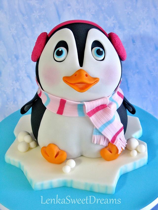 Penguin cake. - Cake by LenkaSweetDreams - CakesDecor